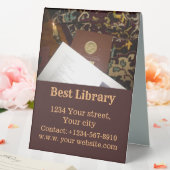 Plaque De Table Livres du dernier siècle (In SItu (Mariage))