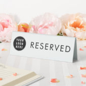 Plaque De Table Logo d'affaires moderne Restaurant Diner Réservé (In SItu (Mariage))