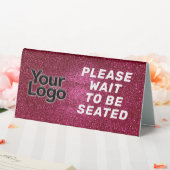 Plaque De Table Logo d'affaires personnalisé Restaurant Café Profe (In SItu (Mariage))