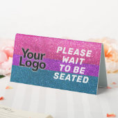 Plaque De Table Logo d'affaires personnalisé Restaurant Café Profe (In SItu (Mariage))