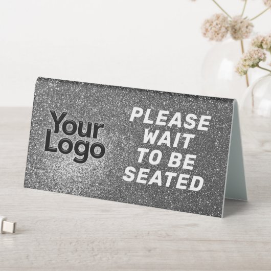 Plaque De Table Logo d'affaires personnalisé Restaurant Café Profe (En SItu (Tableau))