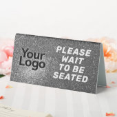 Plaque De Table Logo d'affaires personnalisé Restaurant Café Profe (In SItu (Mariage))