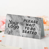 Plaque De Table Logo d'affaires personnalisé Restaurant Café Profe (In SItu (Mariage))