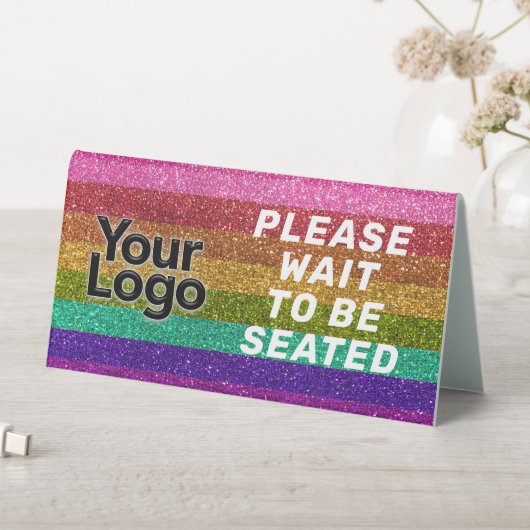 Plaque De Table Logo d'affaires personnalisé Restaurant Café Profe (En SItu (Tableau))