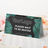 Plaque De Table Logo d'affaires personnalisé Restaurant Café Profe (In SItu (Mariage))