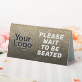 Plaque De Table Logo d'affaires personnalisé Restaurant Café Profe (In SItu (Mariage))