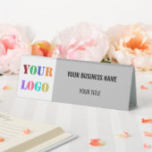Plaque De Table Logo de l'entreprise personnalisé Votre panneau de (In SItu (Mariage))