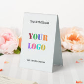 Plaque De Table Logo de l'entreprise personnalisée et promotion du (In SItu (Mariage))