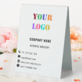 Plaque De Table Logo de l'entreprise personnalisée Texte Table d'a (In SItu (Mariage))