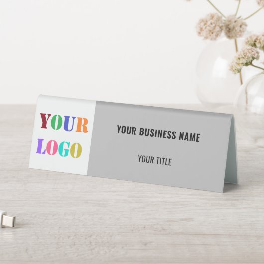 Plaque De Table Logo de YCCompany Nom de l'entreprise Table d'affa (En SItu (Tableau))