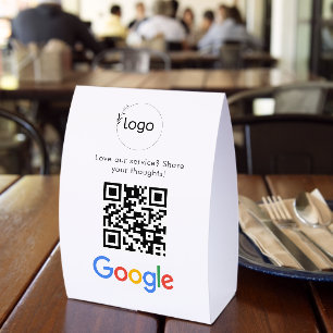 Plaque De Table Logo d'entreprise Analyse de site Web d'avis Googl