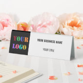 Plaque De Table Logo d'entreprise Titre Nom Table Signer vos coule (In SItu (Mariage))