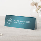 Plaque De Table Logo professionnel tendance pour entreprise Bureau (En SItu (Tableau))
