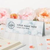 Plaque De Table Logo professionnel tendance pour entreprise Bureau (In SItu (Mariage))