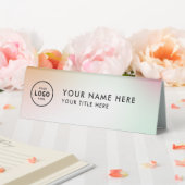 Plaque De Table Logo professionnel tendance pour entreprise Bureau (In SItu (Mariage))