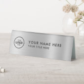 Plaque De Table Logo professionnel tendance pour entreprise Bureau (En SItu (Tableau))