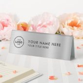 Plaque De Table Logo professionnel tendance pour entreprise Bureau (In SItu (Mariage))