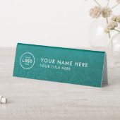 Plaque De Table Logo professionnel tendance pour entreprise Bureau (En SItu (Tableau))