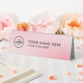 Plaque De Table Logo professionnel tendance pour entreprise Bureau (In SItu (Mariage))