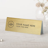 Plaque De Table Logo professionnel tendance pour entreprise Bureau (En SItu (Tableau))