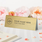 Plaque De Table Logo professionnel tendance pour entreprise Bureau (In SItu (Mariage))