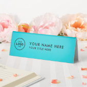 Plaque De Table Logo professionnel tendance pour entreprise Bureau (In SItu (Mariage))