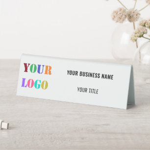 Plaque De Table Logo promotionnel - Panneau de tente de table d'af