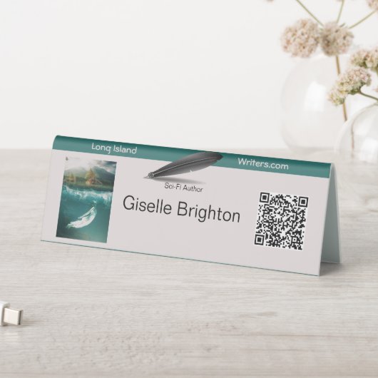 Plaque De Table Logo Taupe Matériel promotionnel de l'auteur Turqu (En SItu (Tableau))