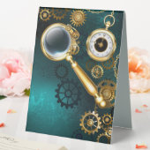 Plaque De Table Loupe en style Steampunk (In SItu (Mariage))
