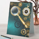Plaque De Table Loupe en style Steampunk (En SItu (Tableau))