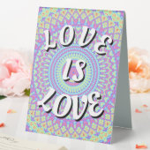 Plaque De Table Love Is Love Fierté Table Tentulaire (In SItu (Mariage))