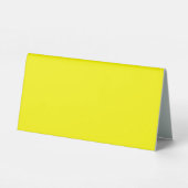 Plaque De Table Lumineuse Jaune Plaine Élégante Professionnelle Mo (Verso)