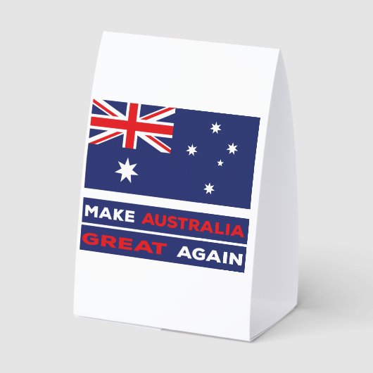 Plaque De Table Make Australia Great Again (Verso)