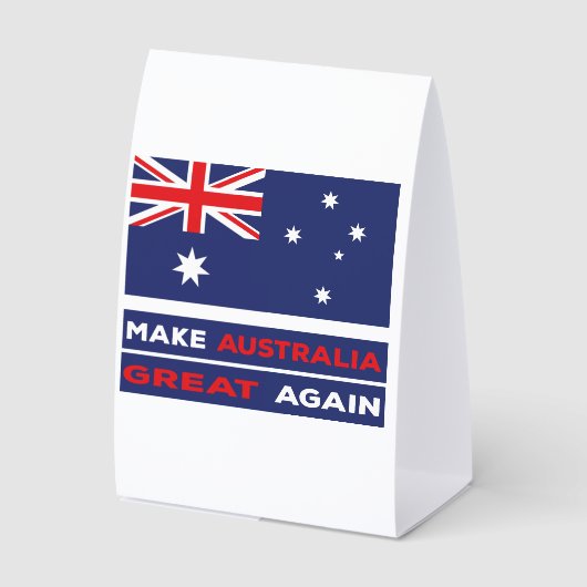 Plaque De Table Make Australia Great Again (Recto)