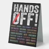 Plaque De Table Manifestation (Recto)