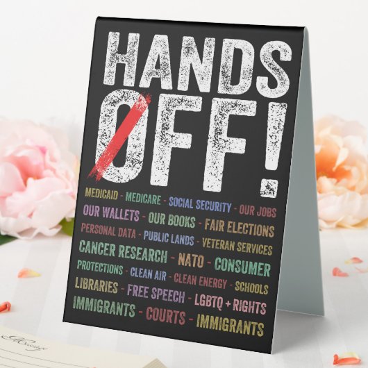 Plaque De Table Manifestation (In SItu (Mariage))