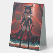 Plaque De Table Manifestation avec contact à Crossroads, Anime Dem (Recto)