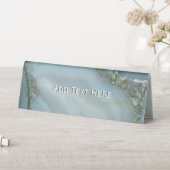 Plaque De Table Marbre Gris Bleu avec Veine d'Or (En SItu (Tableau))