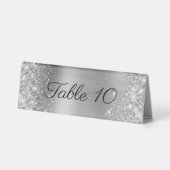 Plaque De Table Mariage à huile d'argent (Verso)