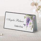 Plaque De Table Mariage à thème Purple Wisteria (En SItu (Tableau))