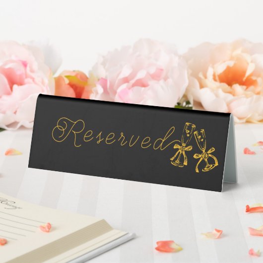 Plaque De Table Mariage Boots & Bubbly réservé (In SItu (Mariage))