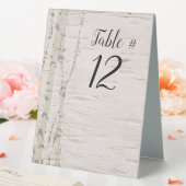 Plaque De Table Mariage Brich Tree (In SItu (Mariage))