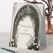 Plaque De Table Mariage d'arche botanique romantique (En SItu (Tableau))