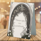 Plaque De Table Mariage d'arche botanique romantique