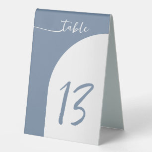Plaque De Table Mariage d'arche périphérique Numéro de table Tente