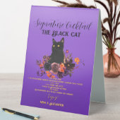 Plaque De Table Mariage de automne Black Cat Signature Cocktail (En SItu (Tableau))