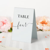 Plaque De Table Mariage de calligraphie de script moderne (In SItu (Mariage))