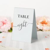Plaque De Table Mariage de calligraphie de script moderne (In SItu (Mariage))