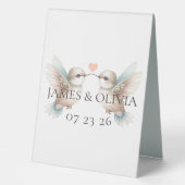 Plaque De Table Mariage de colibri personnalisé (Recto)