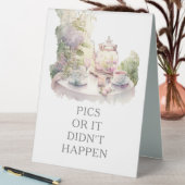 Plaque De Table Mariage de jardin Idées de caméra jetables (En SItu (Tableau))